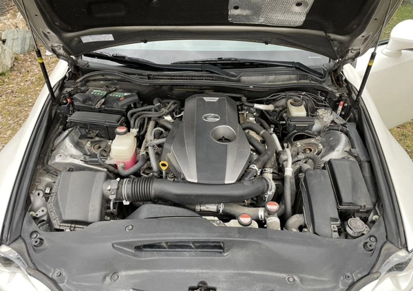 Lexus IS cena 84900 przebieg: 60200, rok produkcji 2015 z Górzno małe 106